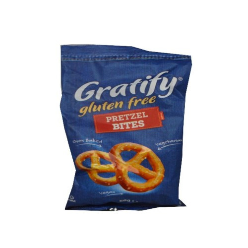 Gratify Gluten Free Pretzels
 Gratify Gluten Free Sea Salt Pretzel Bites 56g