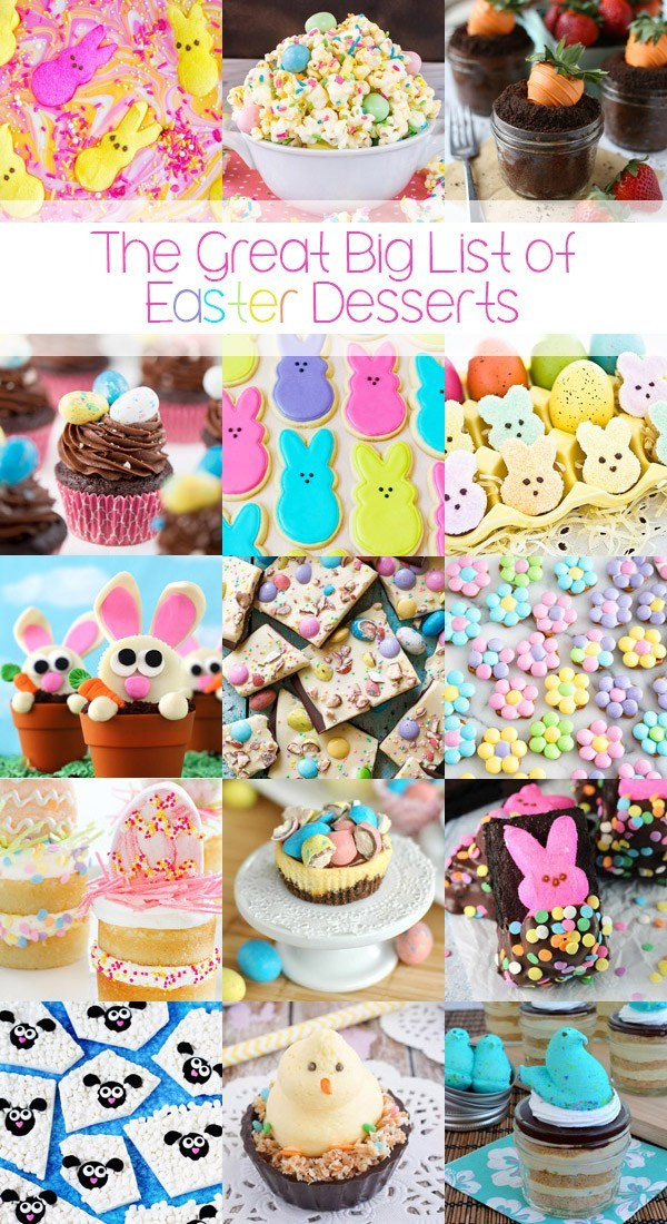 Great Easter Desserts
 The Great Big List of Easter Desserts • Sarahs Bake Studio
