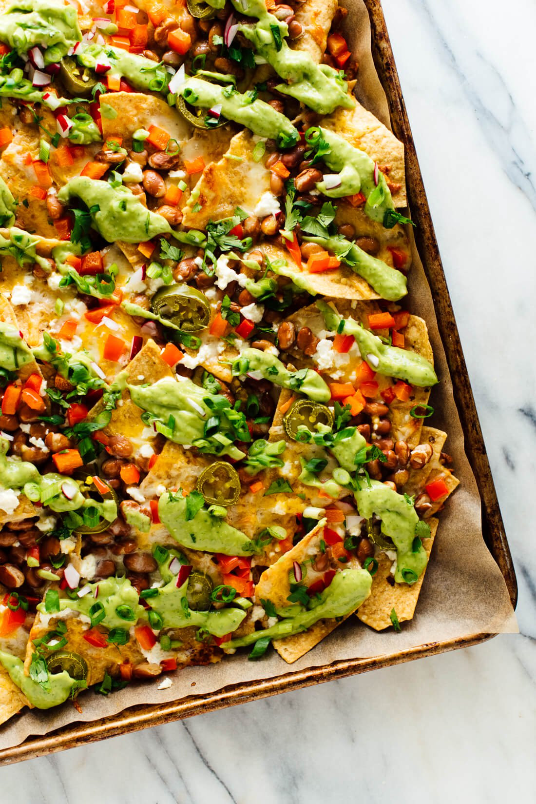 Great Vegan Dinners
 Loaded Veggie Nachos Recipe Cookie and Kate