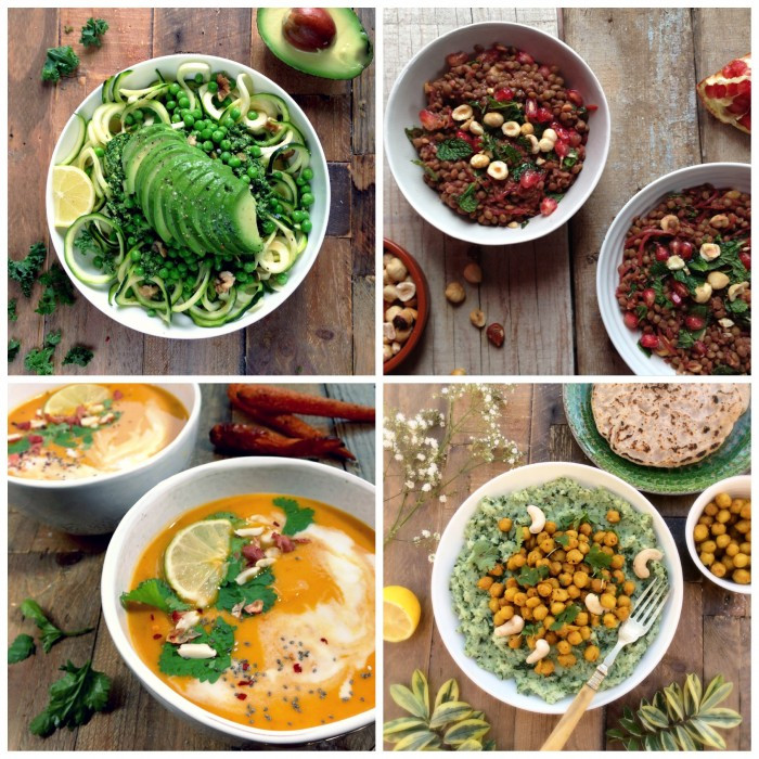 Great Vegan Dinners
 Top Ten Healthy and Light Vegan Dinners