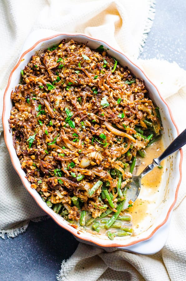 Green Bean Casserole Healthy
 Healthy Green Bean Casserole iFOODreal Healthy Family