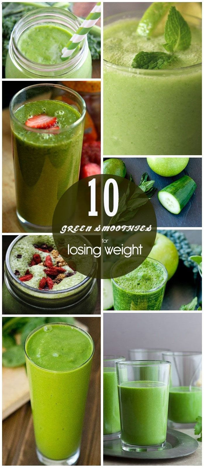 Green Smoothies For Weight Loss Success
 7 Healthy Green Smoothies to Lose Weight