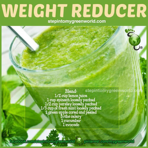 Green Smoothies For Weight Loss Success
 Smoothie Recipe Weight Reducer