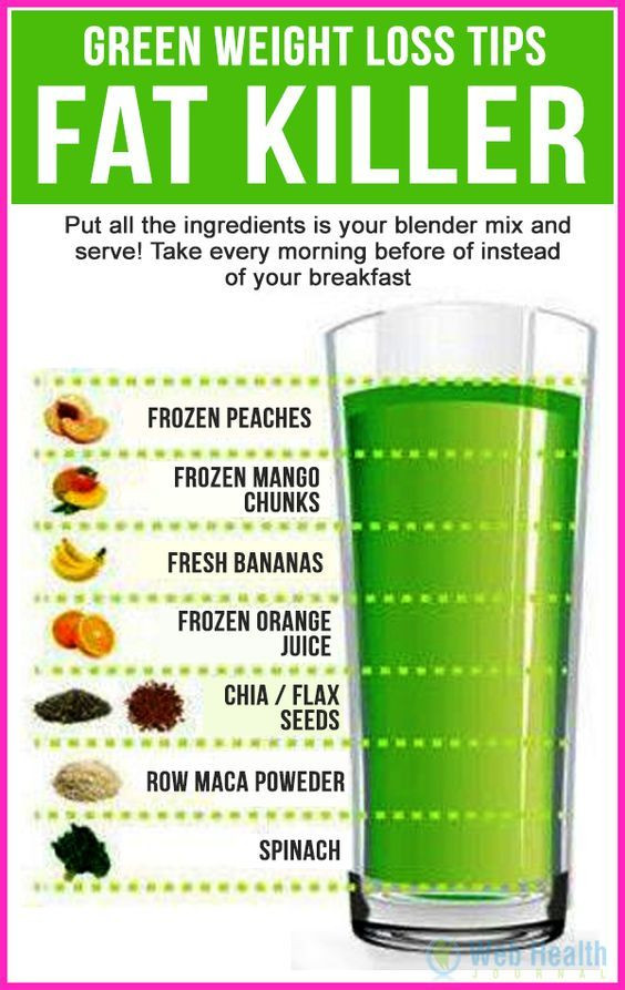 Green Weight Loss Smoothie Recipes
 I just tried this weight loss smoothie and it tastes so