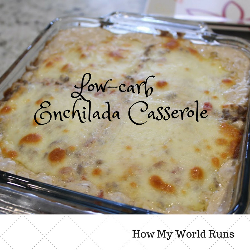 Ground Turkey Casserole Low Carb
 Low carb Enchilada Casserole How My World RunsHow My