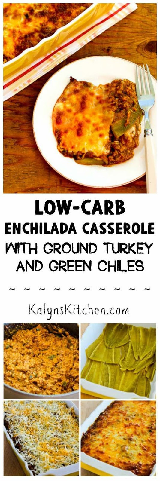 Ground Turkey Casserole Low Carb
 Kalyn s Kitchen Low Carb Enchilada Casserole with Ground