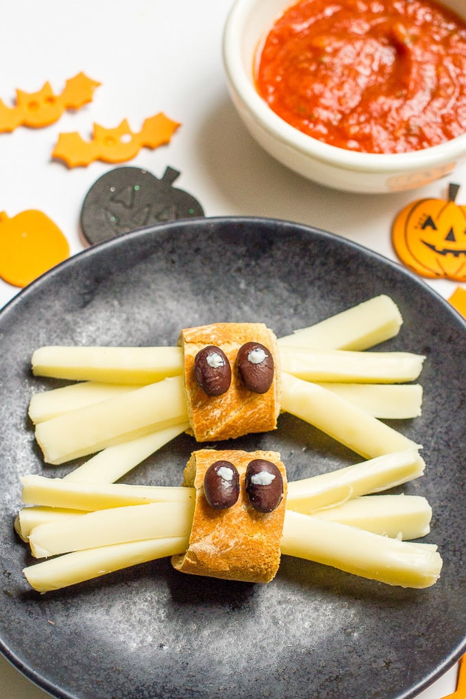 Halloween Healthy Snacks
 Healthy Halloween spider snacks Family Food on the Table