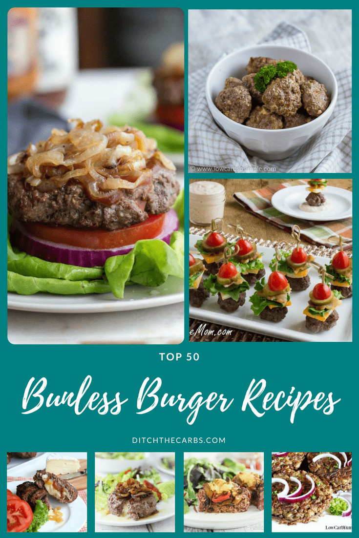 Hamburger Recipes Low Carb
 Top 50 Bunless Burger Recipes for Low Carb Burgers Know