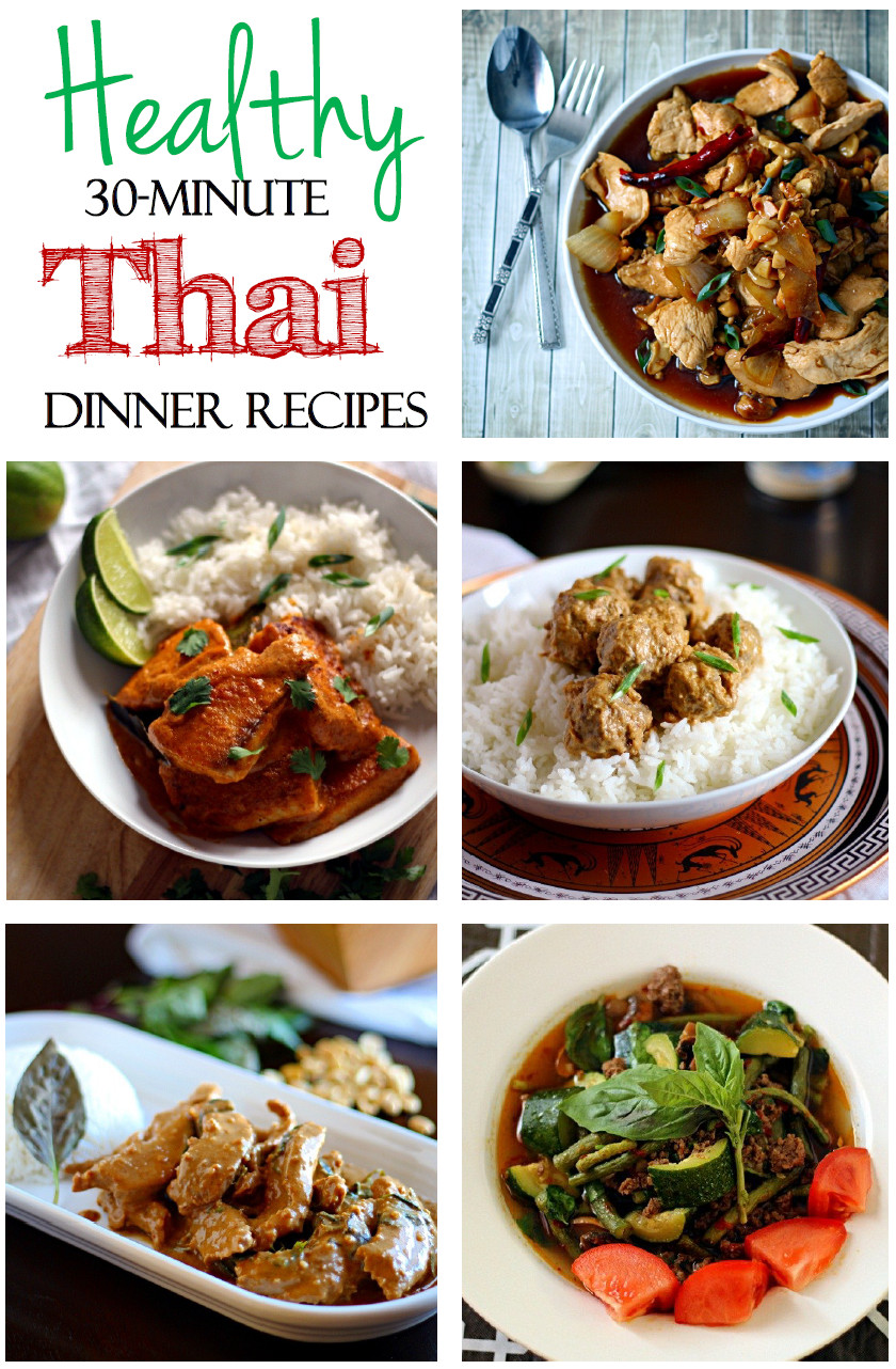 Healthy 30 Minute Meals
 Healthy 30 Minute Thai Dinner Recipes The Wanderlust Kitchen