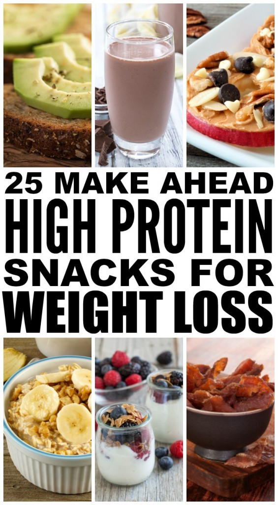 Healthy Afterschool Snacks For Weight Loss
 High Protein Snacks 25 Healthy Make Ahead Ideas
