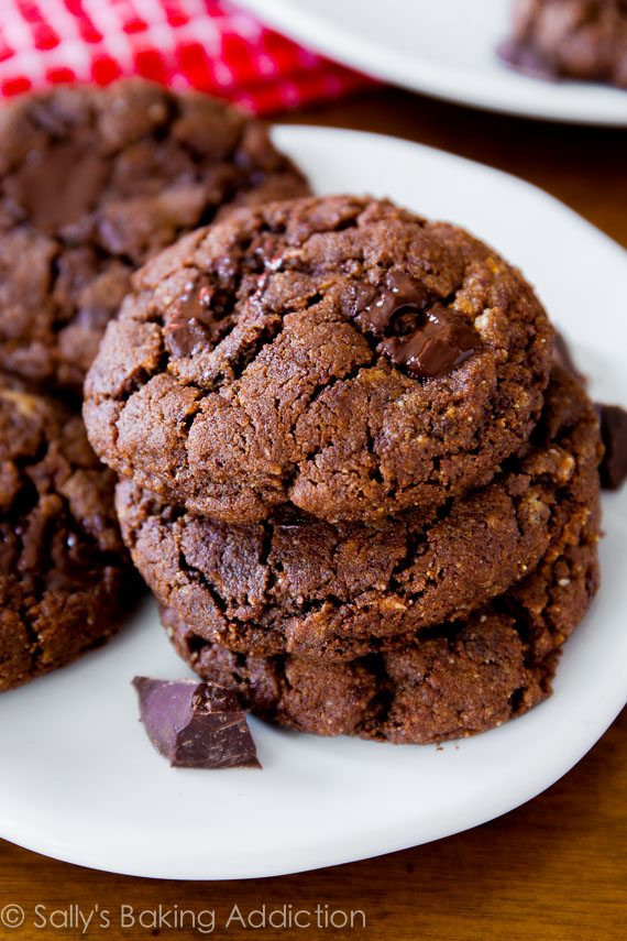 Healthy Almond Butter Cookies
 Flourless Peanut Butter Brownie Cookies Sallys Baking