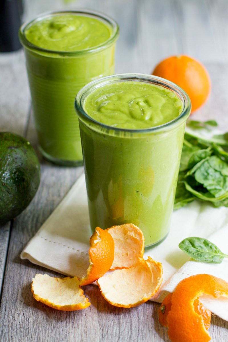 Healthy Avocado Smoothie Recipes
 Clementine Avocado Smoothie