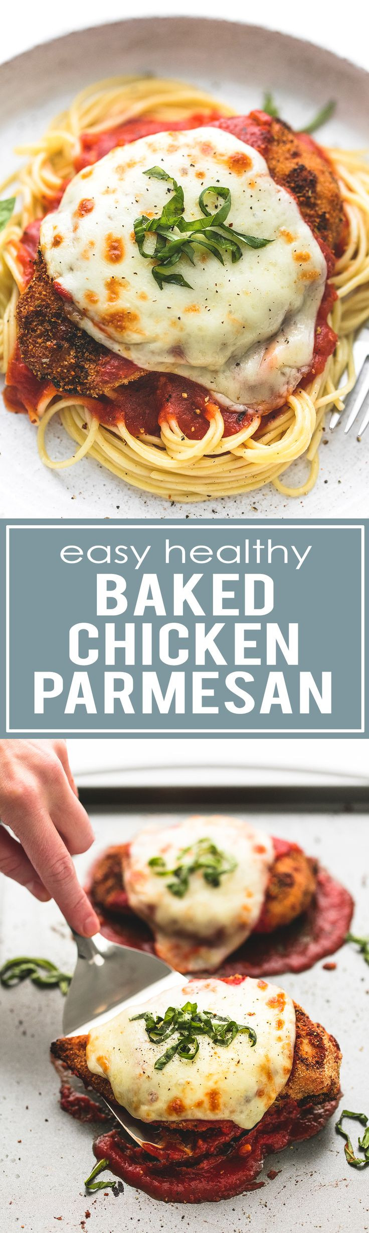 Healthy Baked Chicken Recipes Easy
 Easy Healthy Baked Chicken Parmesan