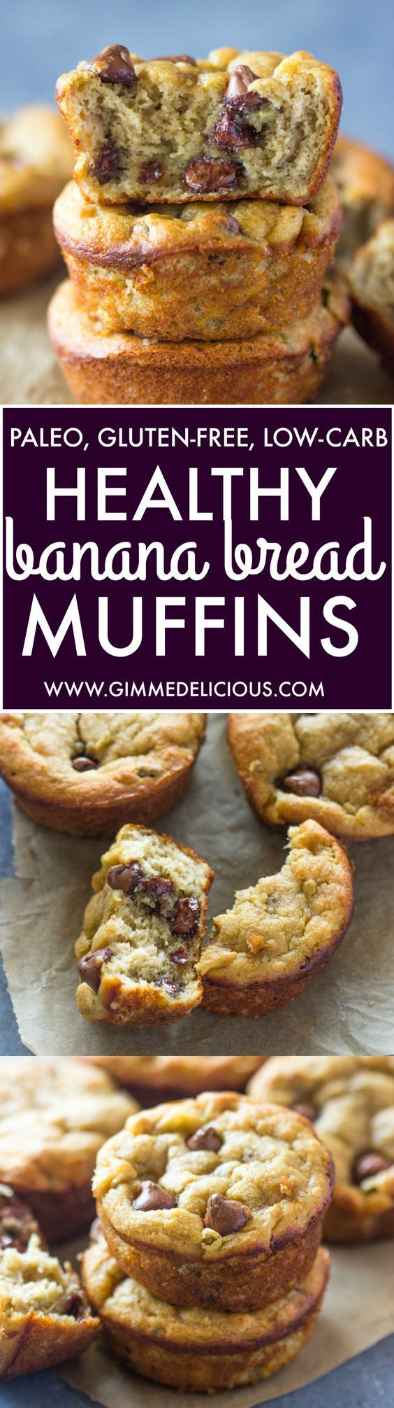 Healthy Banana Bread Muffins
 Healthy Banana Bread Muffins Paleo Gluten Free