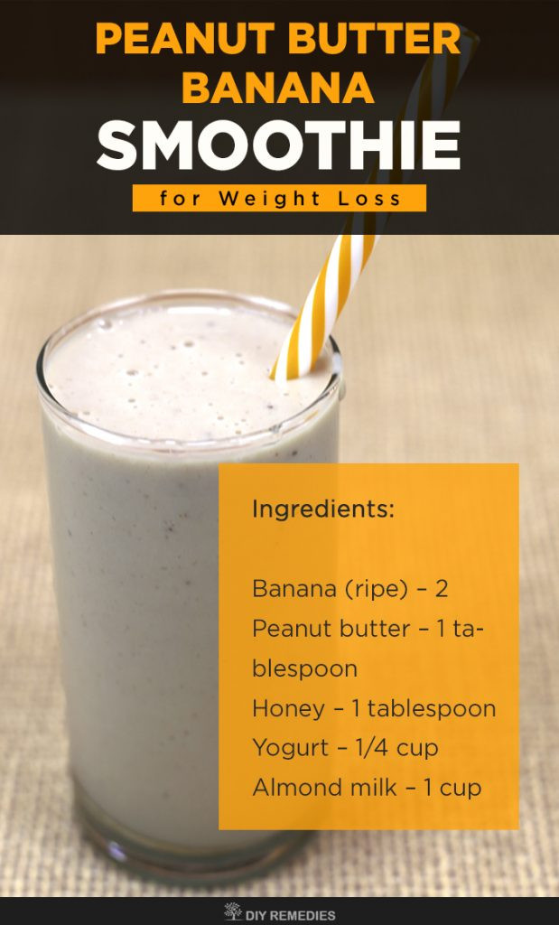 Healthy Banana Smoothies For Weight Loss
 Peanut Butter Banana Smoothie for Weight Loss