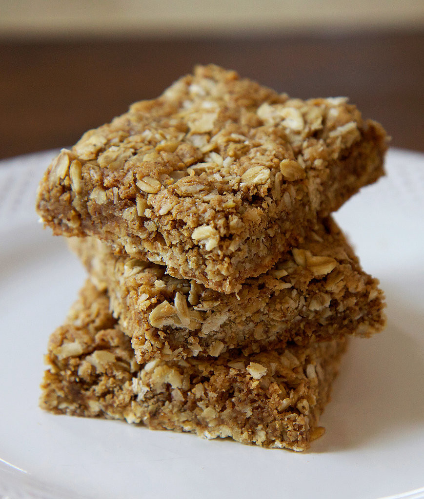 Healthy Breakfast Bars
 Gluten Free Oatmeal Protein Bars