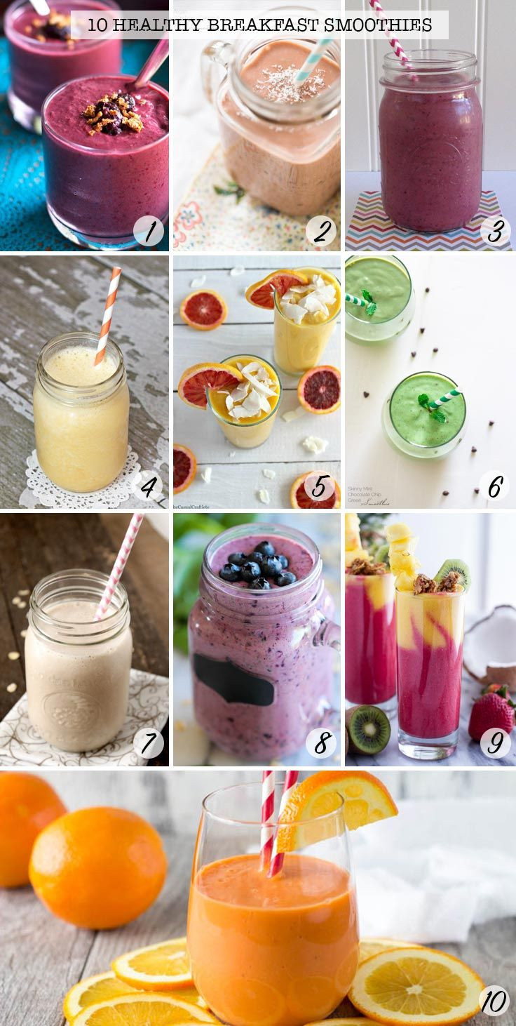 Healthy Breakfast Drinks
 The 25 best Healthy breakfast smoothie recipes ideas on