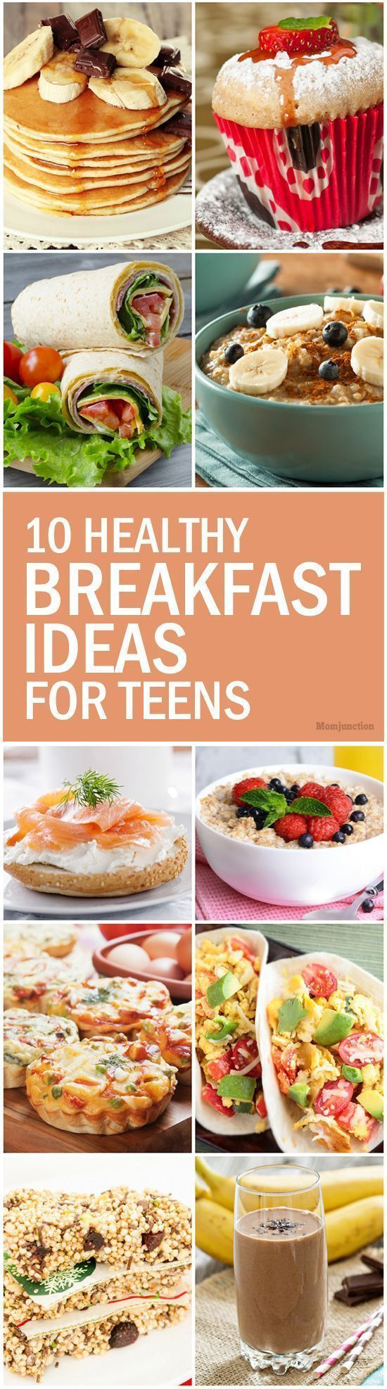 Healthy Breakfast For Teens
 1000 images about Teen Topics on Pinterest