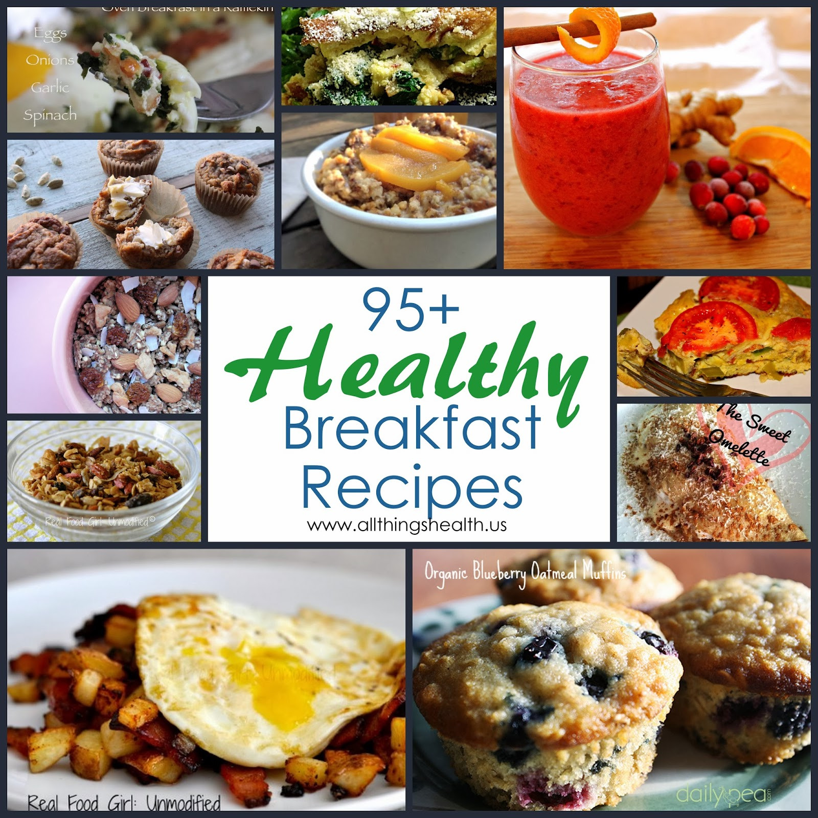 Healthy Breakfast Items
 All Things Health 95 Healthy Breakfast Recipes