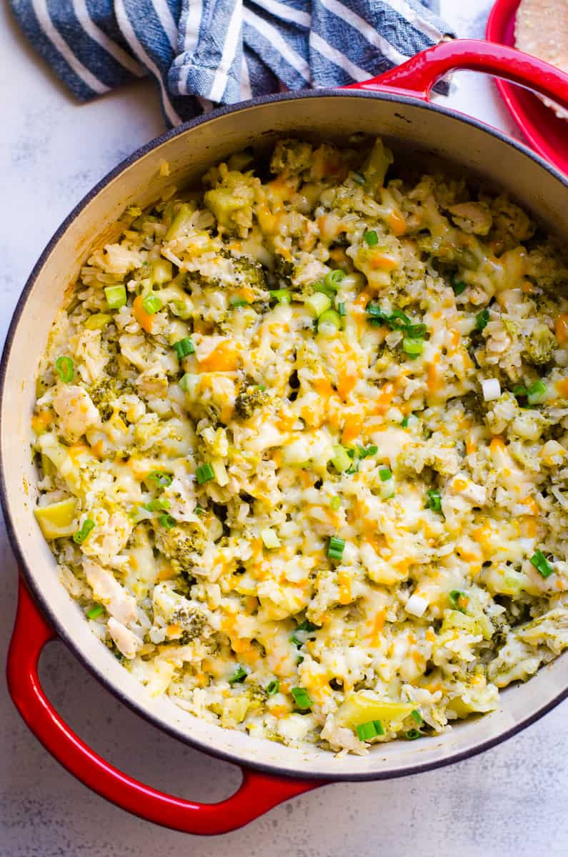 Healthy Broccoli Rice Casserole
 Healthy Chicken and Rice Casserole in e Pot iFOODreal