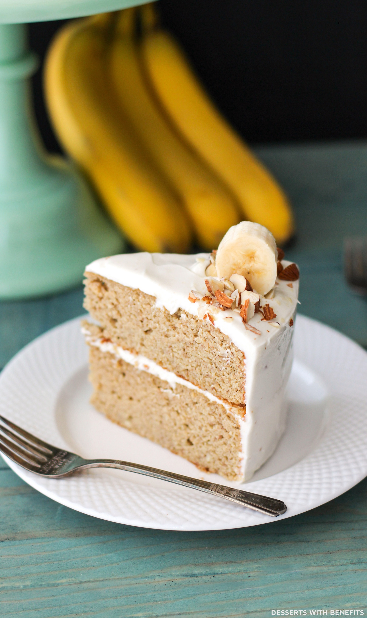 Healthy Cake Recipe
 Gluten Free Healthy Banana Cake with Cream Cheese Frosting