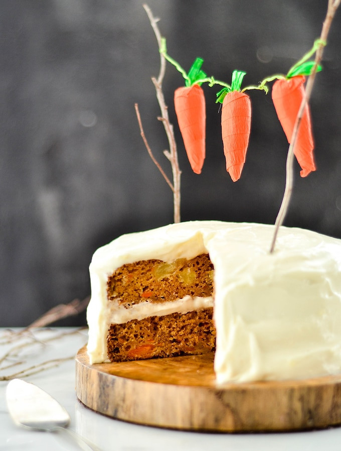 Healthy Carrot Cake Recipe With Pineapple
 Healthy Carrot Pineapple Cake JoyFoodSunshine