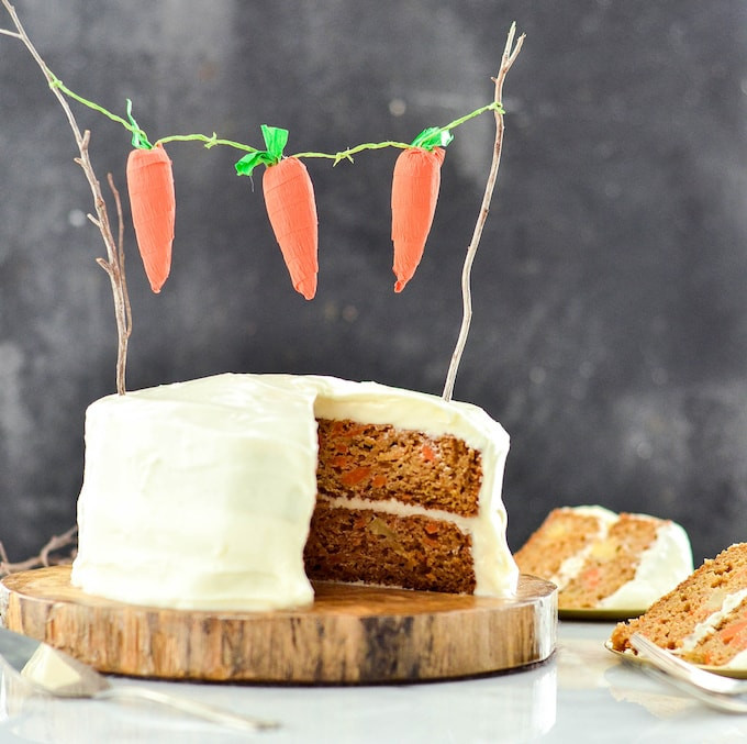 Healthy Carrot Cake Recipe With Pineapple
 Healthy Carrot Pineapple Cake JoyFoodSunshine