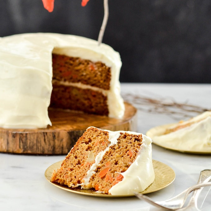 Healthy Carrot Cake Recipe With Pineapple
 Healthy Carrot Pineapple Cake JoyFoodSunshine