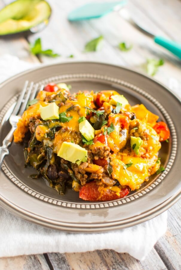 Healthy Casseroles With Ground Beef
 Slow Cooker Healthy Taco Casserole Slow Cooker Gourmet