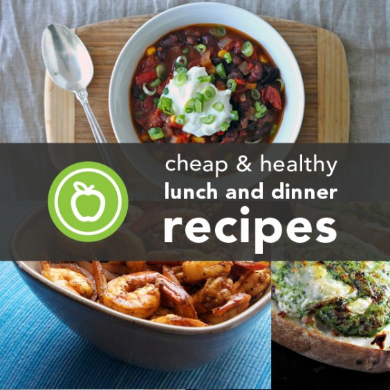 Healthy Cheap Dinner Ideas
 88 Cheap and Healthy Lunch and Dinner Recipes