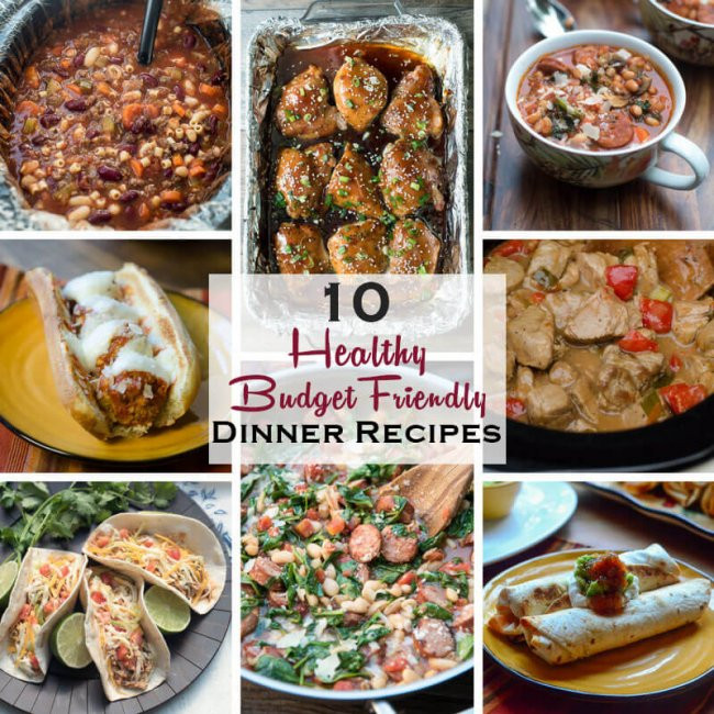 Healthy Cheap Dinners
 10 Healthy Dinner Recipes on a Bud Valerie s Kitchen