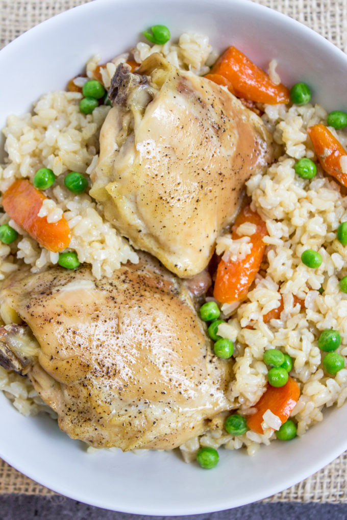 Healthy Chicken And Brown Rice Casserole
 Baked Chicken Brown Rice Ve able Casserole Dinner