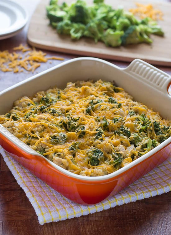 Healthy Chicken And Brown Rice Casserole
 Chicken Broccoli Rice Casserole Recipe without Soup