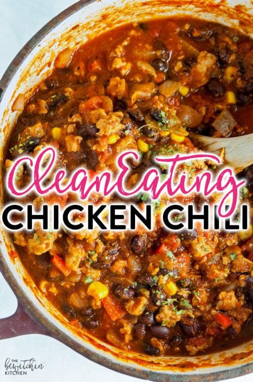 Healthy Chicken Chili Recipe
 Clean Eating Chicken Chili with Video