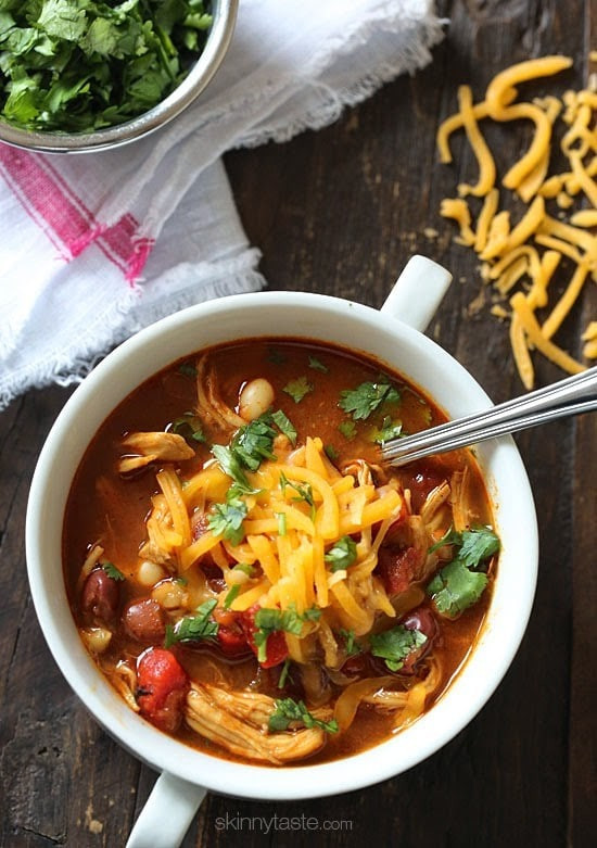 Healthy Chicken Chili Recipe
 BBQ Chicken Chili