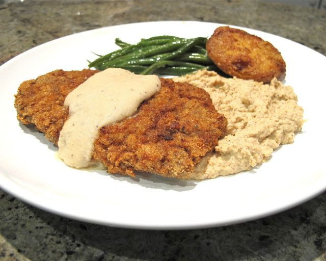 Healthy Chicken Fried Steak
 delicious wife chicken fried steak low carb and