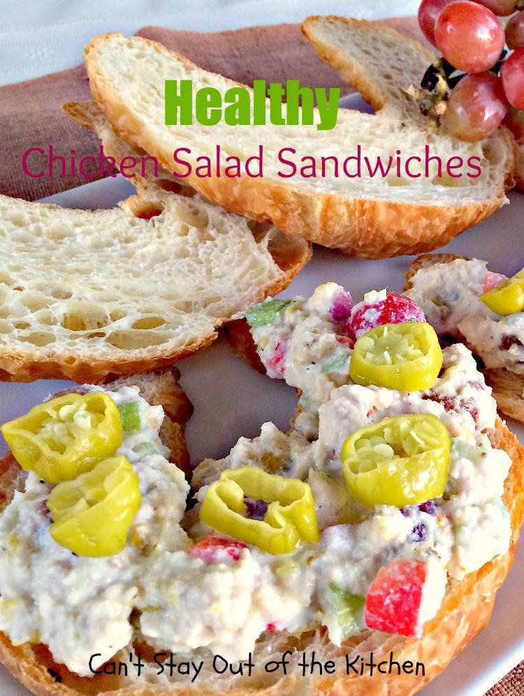 Healthy Chicken Salad Sandwich
 Healthy Chicken Salad Sandwiches Can t Stay Out of the