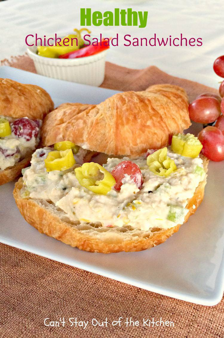 Healthy Chicken Salad Sandwich
 Healthy Chicken Salad Sandwiches Can t Stay Out of the