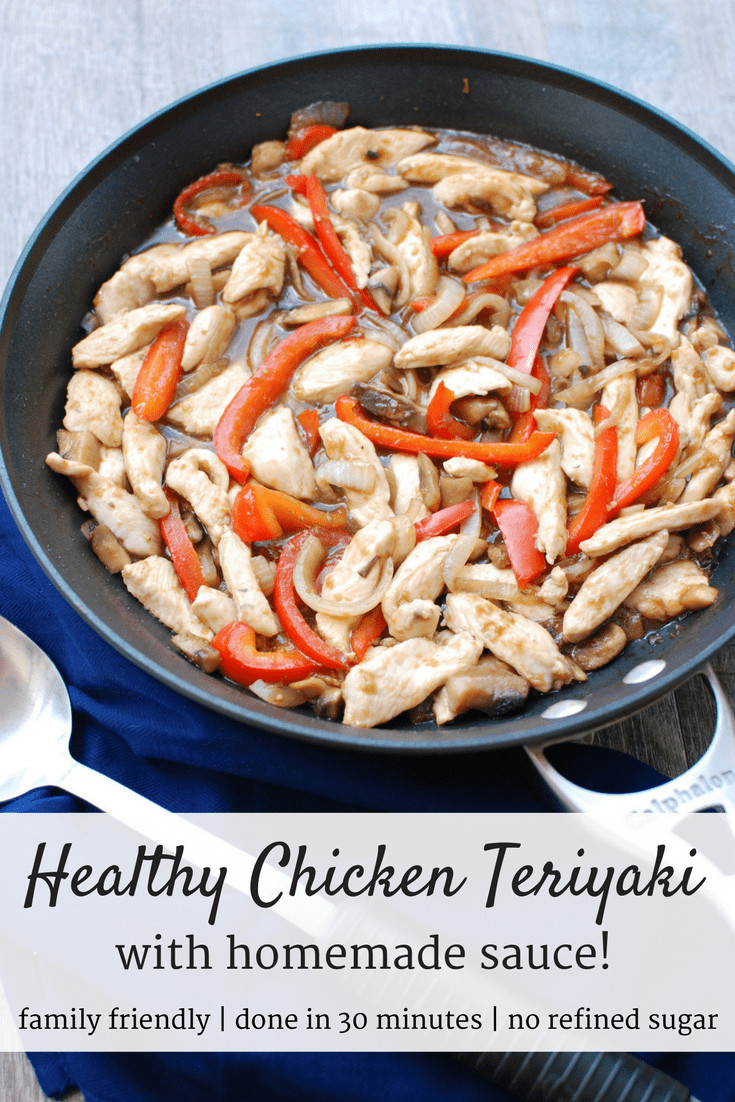 Healthy Chicken Sauces
 Healthy Chicken Teriyaki with Homemade Sauce Snacking in