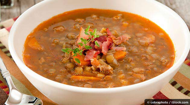 Healthy Chicken Soup Recipes
 Healthy Chicken Soup with Lentils Recipe