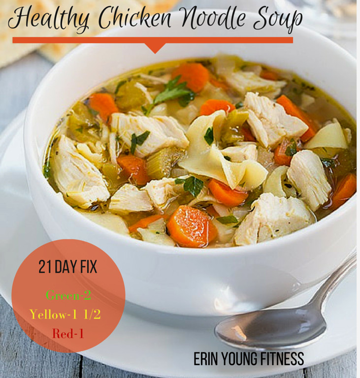 Healthy Chicken Soup Recipes
 Healthy Chicken Noodle Soup Erin Young Fitness