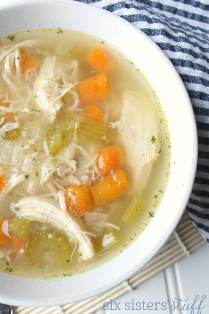 Healthy Chicken Soup Recipes
 Instant Pot Healthy Chicken Ve able Soup