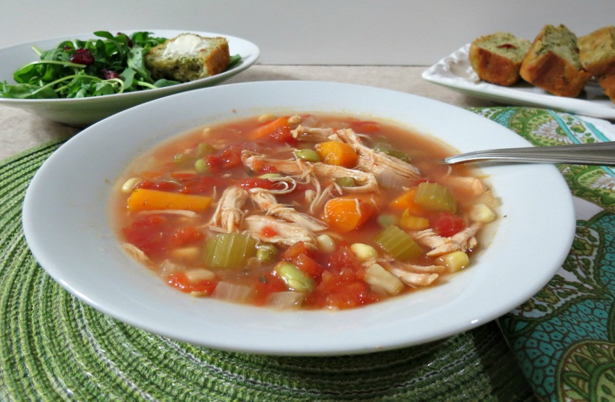 Healthy Chicken Vegetable Soup
 Chicken Ve able Soup Weekly Recap