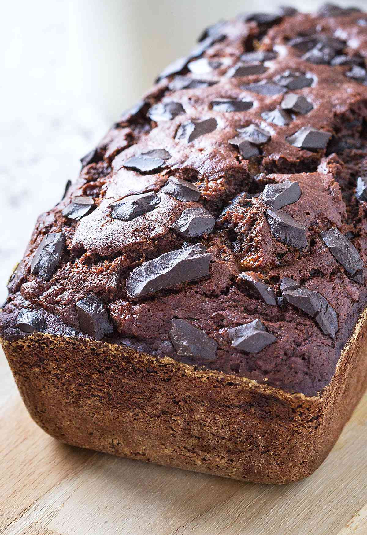 Healthy Chocolate Banana Bread
 Healthy Chocolate Banana Bread