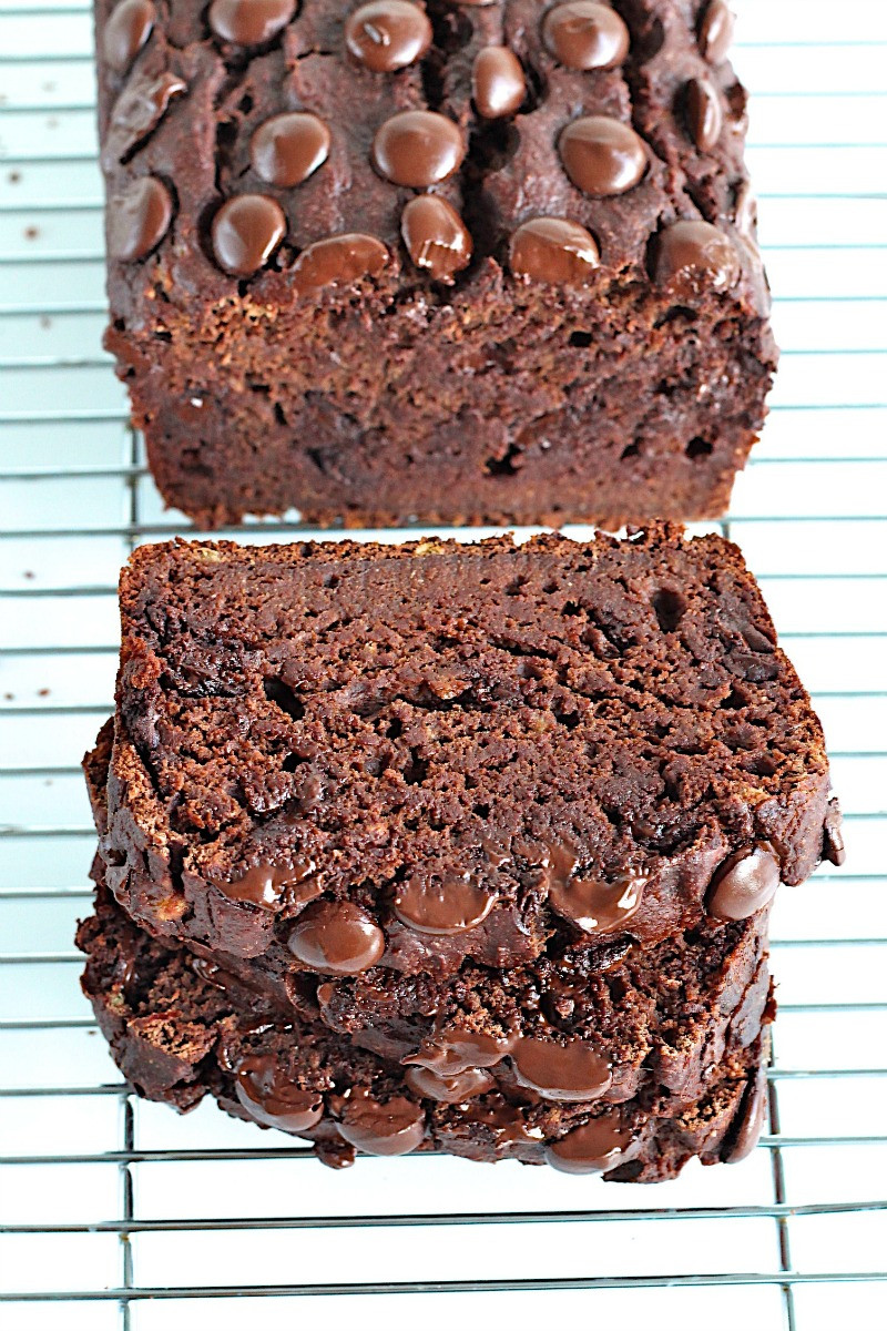 Healthy Chocolate Banana Bread
 Healthy Chocolate Banana Bread