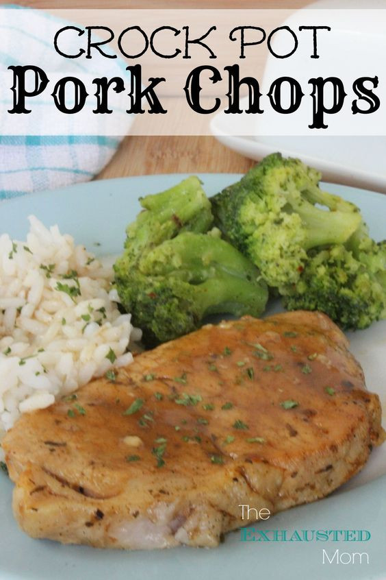 Healthy Crock Pot Pork Chops
 Crock pot pork Crock pot pork chops and Pork chops on