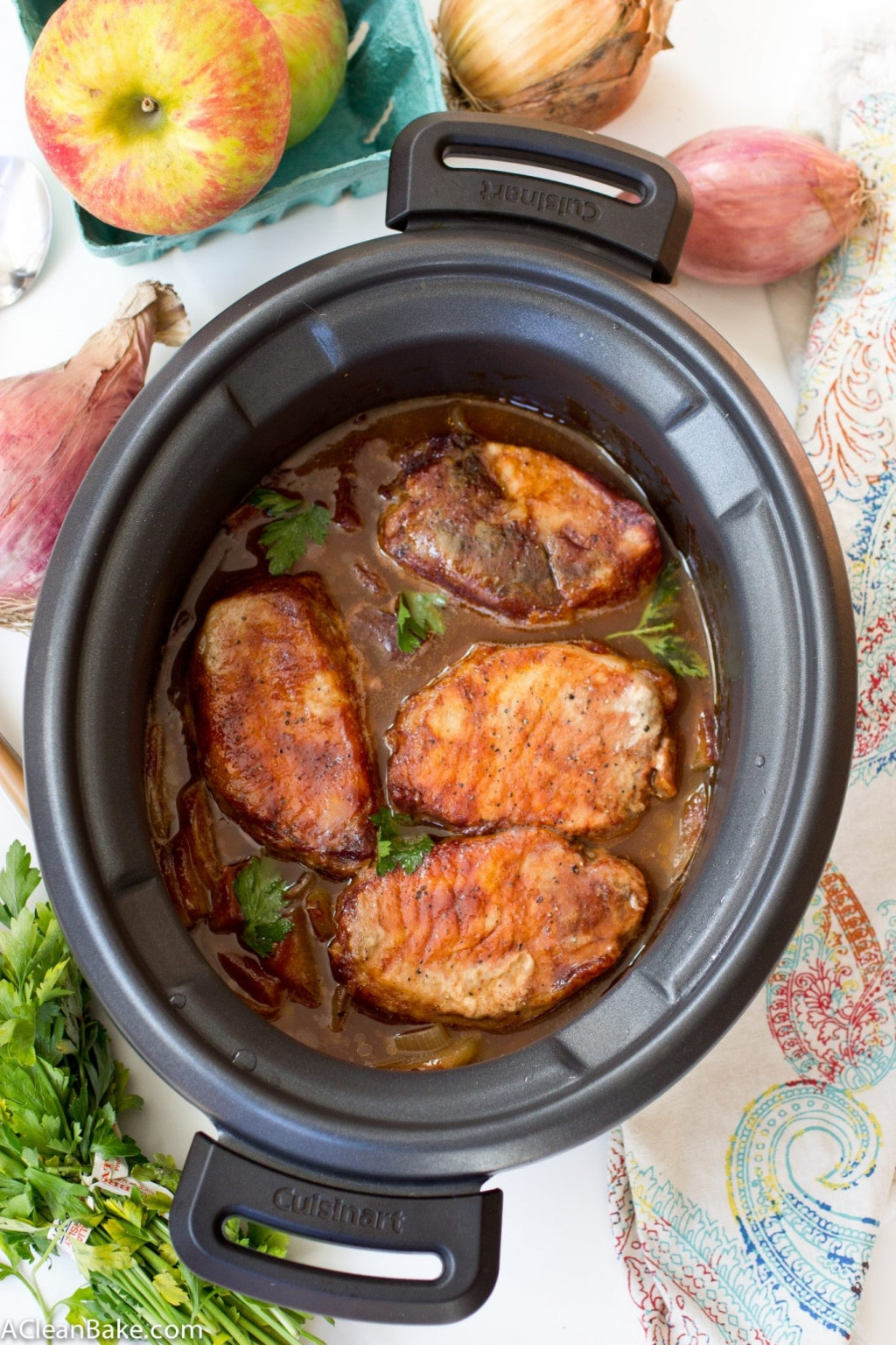 Healthy Crock Pot Pork Chops
 Crockpot Pork Chops with Apples and ions Gluten Free