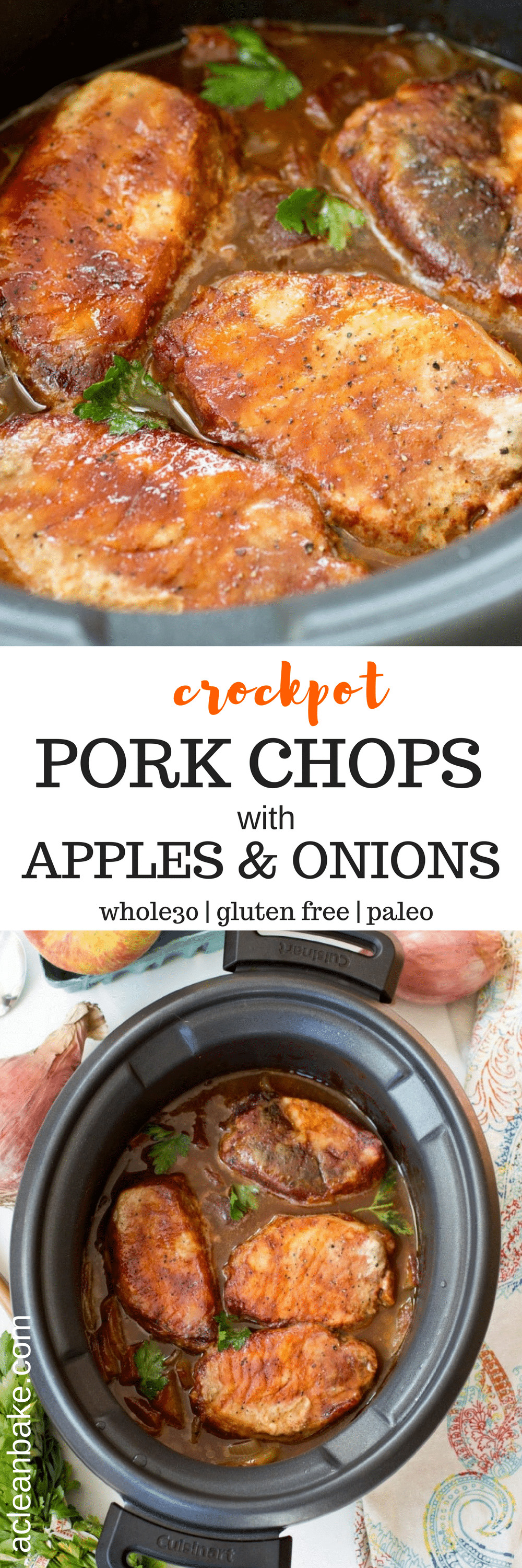 Healthy Crock Pot Pork Chops
 Crockpot Pork Chops with Apples and ions Gluten Free