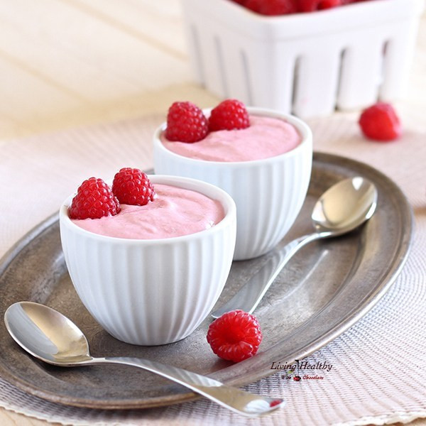 Healthy Dairy Free Desserts
 Raspberry Mousse Paleo gluten free dairy free Living