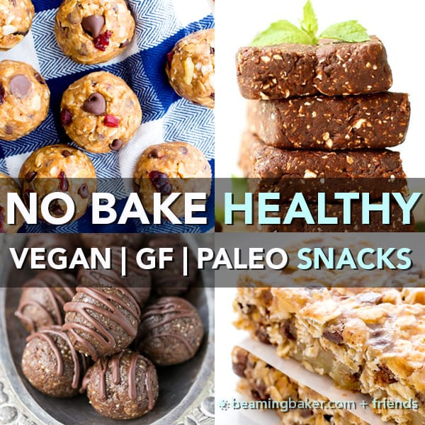 Healthy Dairy Free Snacks
 15 Healthy Gluten Free Vegan No Bake Snacks V GF Paleo